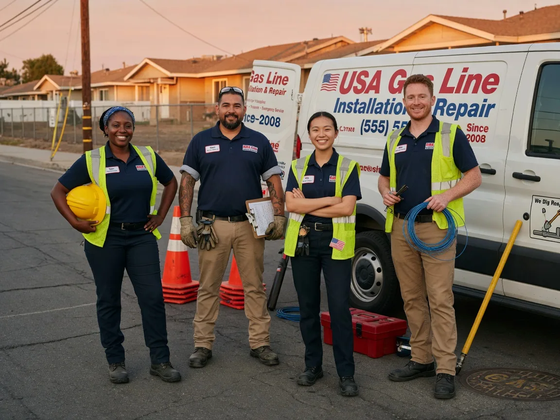 Gas Line Installation company in Saint Cloud, WI
